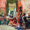 NEW ZEALAND: Old Master Resurfaces In Brilliant Watercolor Frances-Hodgkins-The-Piano-Lesson