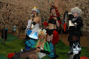 Odin Sphere group cosplay. Photo courtesy of Tom Plate.